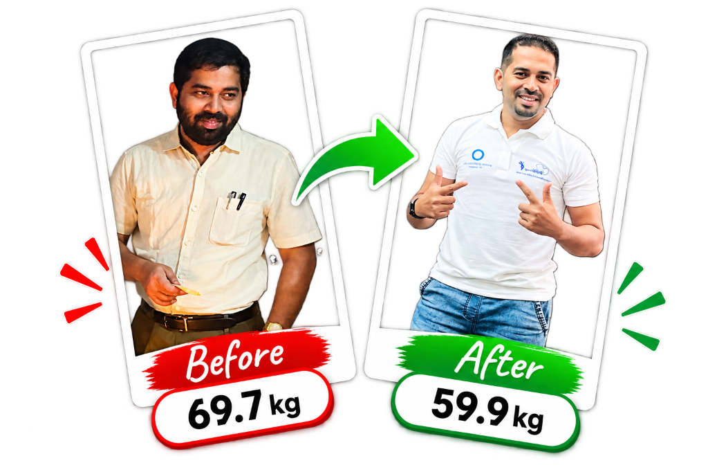 Real Member Body Transformation Before and After with CureCut